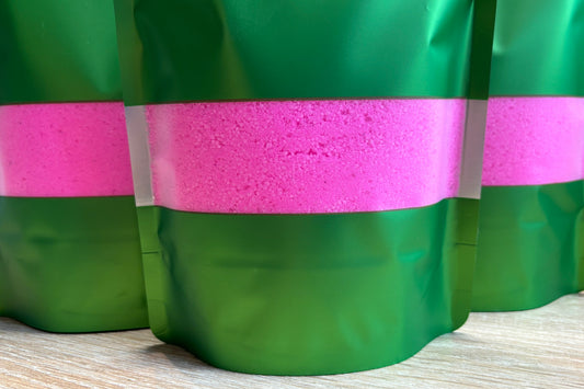 Badeskum rosa, 500gr