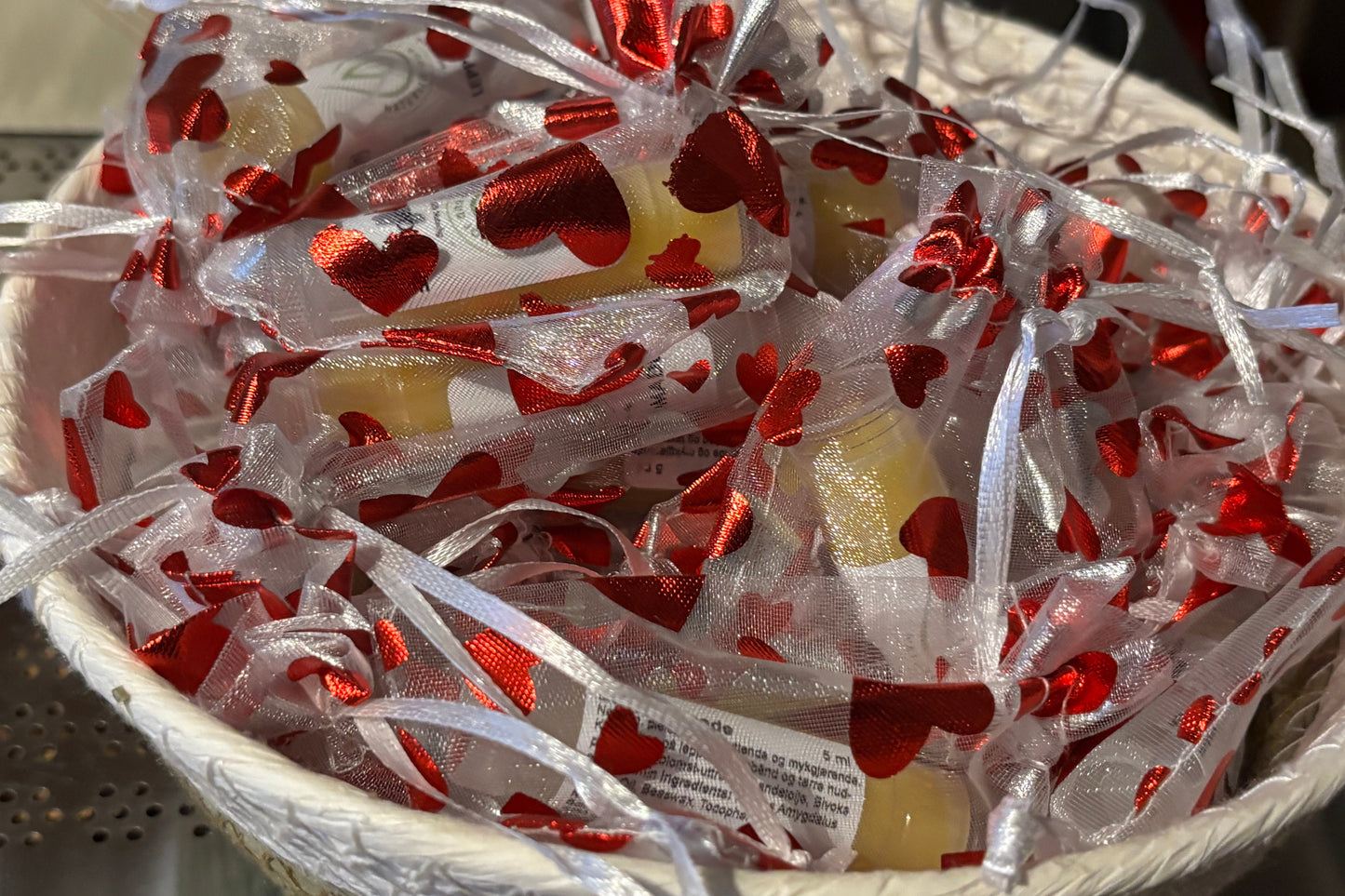 Lips i organzapose