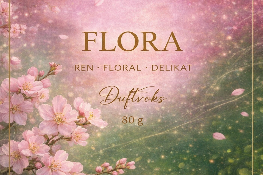 Duftvoks FLORA (kommer snart)