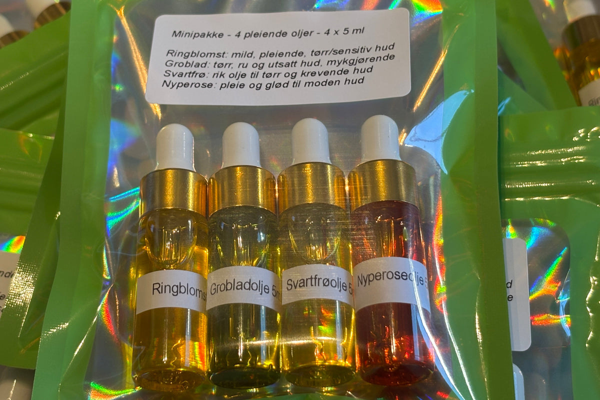 4 x 5ml urteoljer