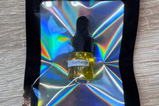 Tester Svartfrøolje