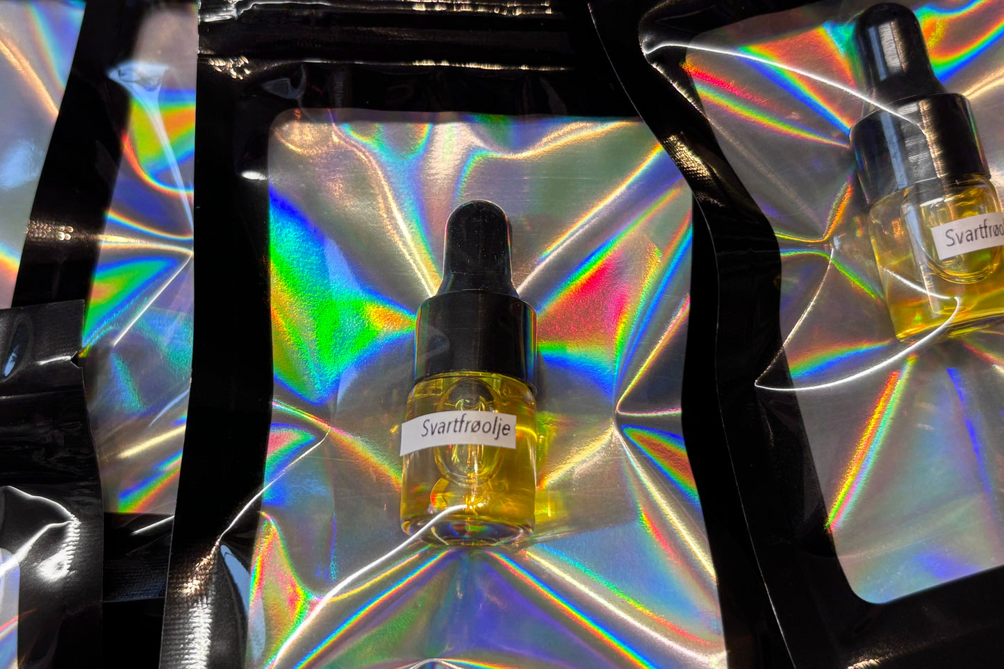 Tester Svartfrøolje