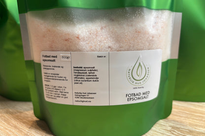 Fotbad med Epsomsalt 500gr