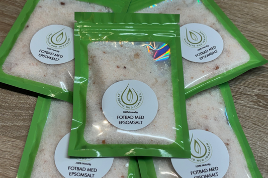 Fotbad i porsjonsposer