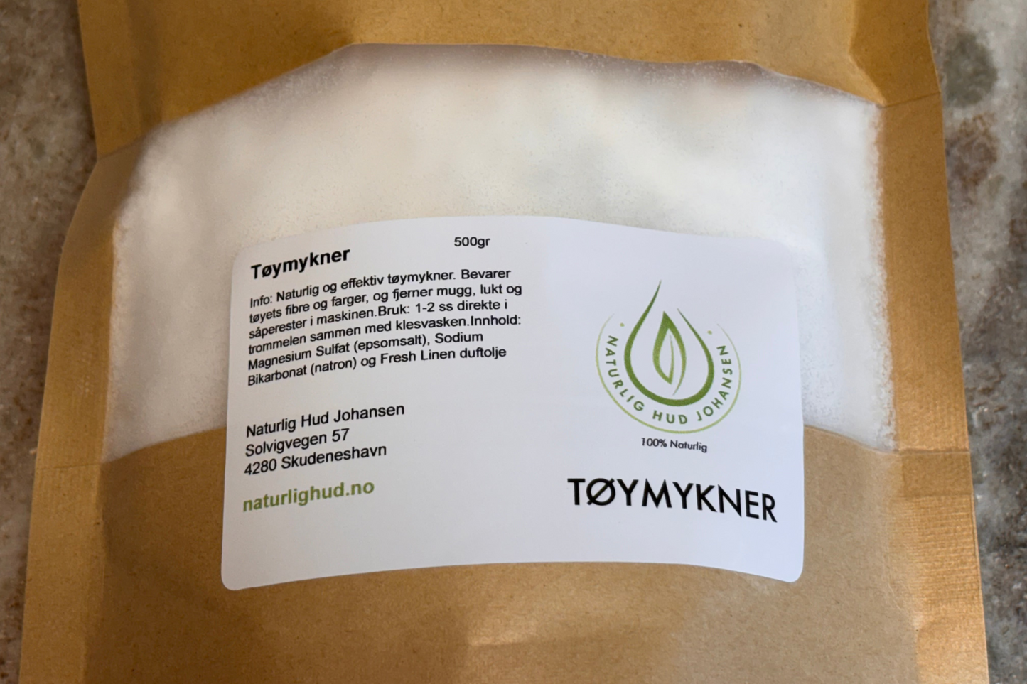 Tøymykner 500gr